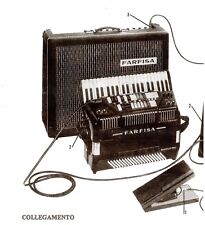  Fisarmonica FARFISA completa di collegamento generatore, 