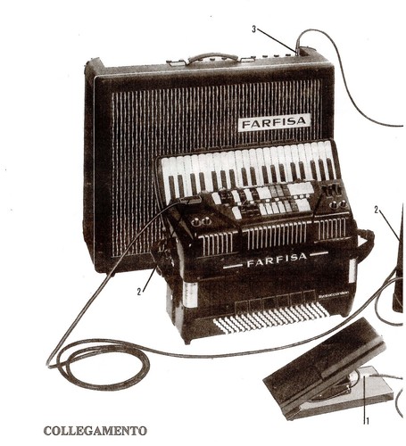 Fisarmonica farfisa completa - farfisa,