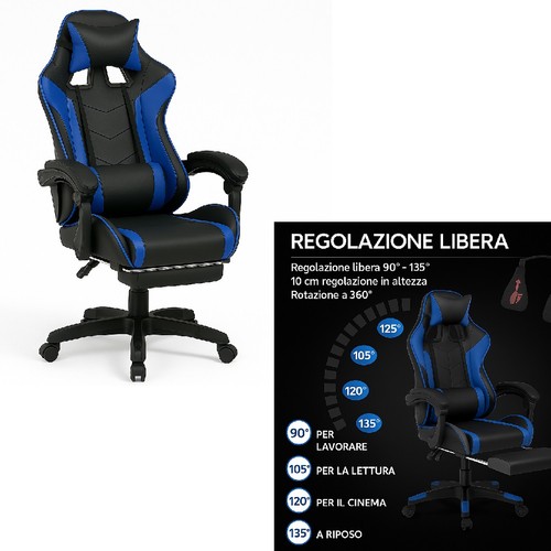 Sedia gaming ergonomica - gaming,