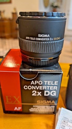 Teleconvertitore sigma apo - sigma, 2x