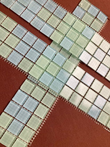 Mattoncini mosaico 2x2 - mosaico, cm