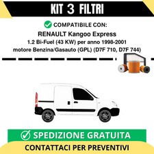 Kit 3 Filtri Tagliando per