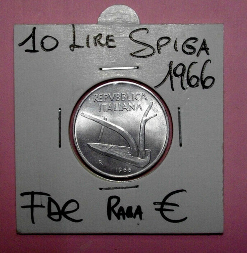 Lire 1966 fdc rara - lire,