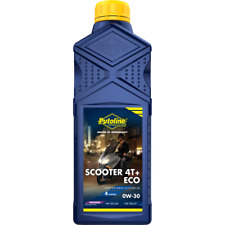 Putoline Scooter 4T + Eco 0W/30 Olio motore moto scooter completamente sintetico 1L