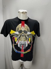 Articolo e2511 t-shirt uomo Marcelo Burlon nera, taglia M, ascelle 51cm, spalle