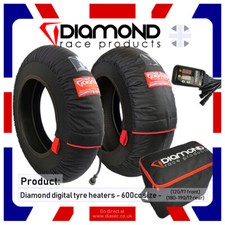 DIAMOND RACE PRODOTTI - SCALDA PNEUMATICI DIGITALI / RISCALDATORI PER ADATTARSI 600cc - 120/190