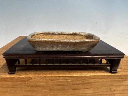 Vaso per bonsai smaltato