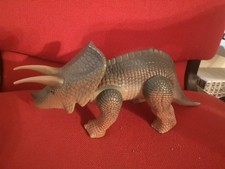 TOROSAURUS TRICERATOPS ACTION-DINO SIMBA TOYS VINTAGE Usato Non Funzionante