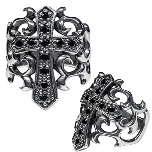 Croce gotica 925 - croce,