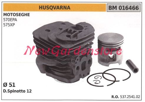 Cilindro pistone segmenti