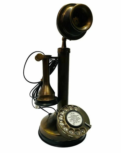 Antico telefono candeliere - antico,