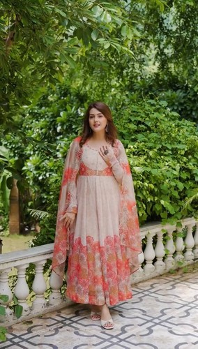Abito anarkali indiano - abito,