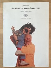 DARIO FO “MARINO LIBERO! MARINO E’ INNOCENTE!” AUTOGRAFO DARIO FO E FRANCA RAME