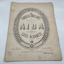 Spartiti Musica Opera AIDA