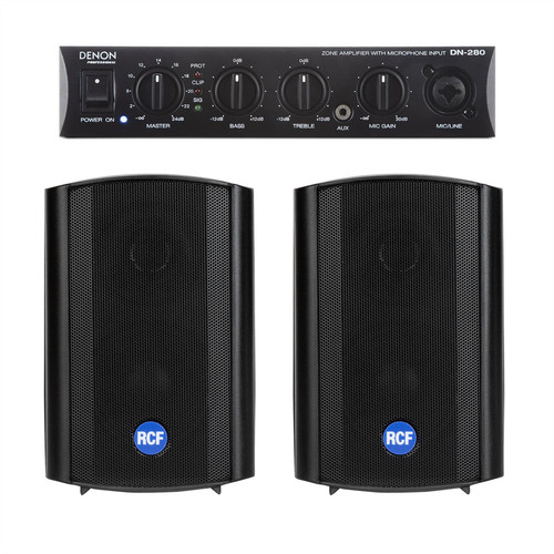 Altoparlante rcf dm41 nero - 2x,