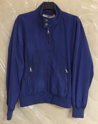 Cotton silk giubbino uomo - silk,