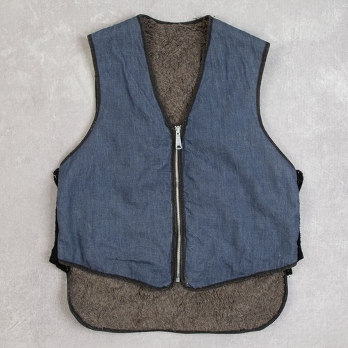 Gilet vintage denim - , foderato