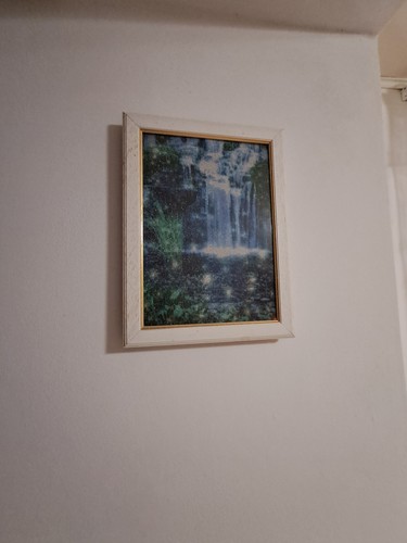 Quadro raffigurante cascata