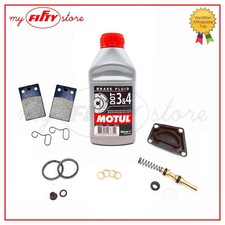 Kit revisione pinza freno + pompa + olio MOTUL Malaguti FIFTY TOP 1986 1991 CO67