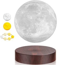 DIDWI Lampada lunare a levitazione, luce lunare a LED a levitazione (U2t)