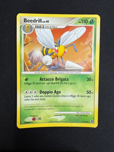 Pokemon beedrill 13 - beedrill, lv