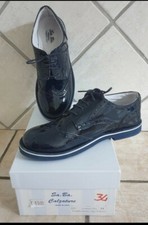 Scarpe da cerimonia bambino di vernice blu scuro, marca Sa.Ba. 