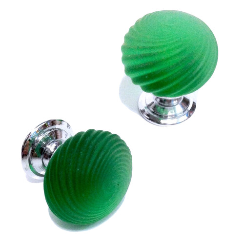 Pomolino vetro murano - pomolino, d.mm.25
