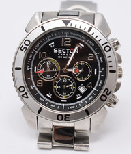 Orologio da polso uomo Sector Centurion quarzo svizzero triplo cronografo con data 42 mm