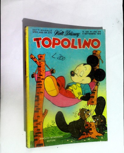 Topolino 1241 mondadori - topolino,