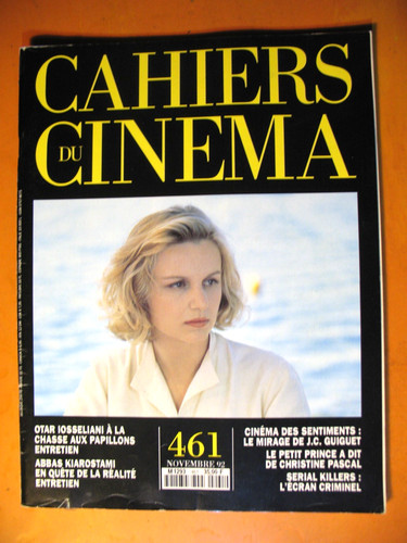 Cahiers cinéma 461 du - 461,