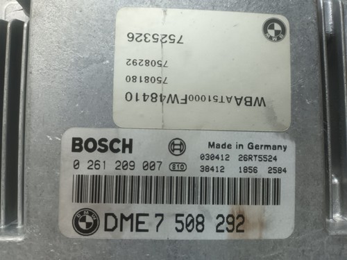 7508292 centralina motore bmw - motore,
