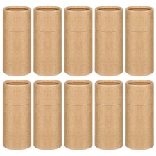  10 Pezzi Tubo Tondo Carta