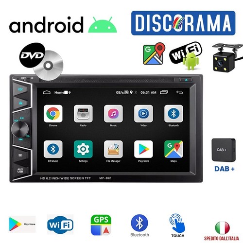 Autoradio android stereo auto - stereo,