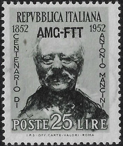 1952 trieste posta ordinaria - a,