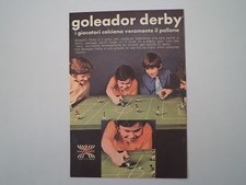 advertising Pubblicità 1974 HARBERT GOLEADOR DERBY