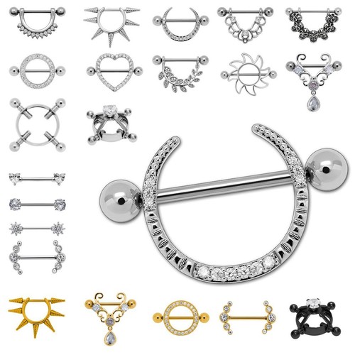 Piercing capezzolo acciaio