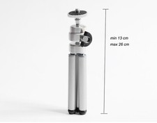 MINI SUPPORTO TREPPIEDI TRIPOD PER FOTOCAMERE SMARTPHONE VIDEOCAMERA MONOCOLO