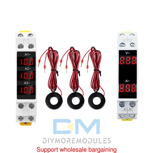 Amperometro 500v 1 - 80-500v, 1-100a