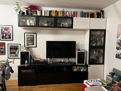 Soggiorno besta ikea - soggiorno,