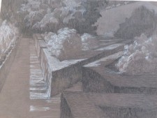 Scuola FRANCESE XIX XX DISEGNO