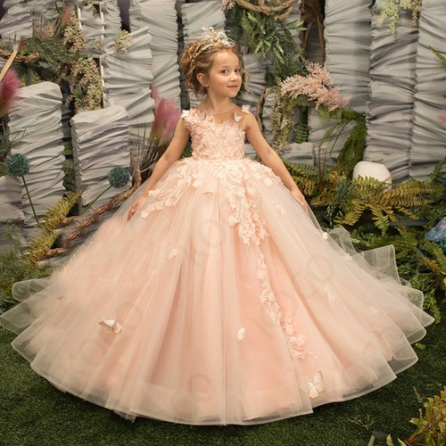 Abito bambina fiori per