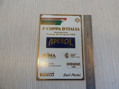 Badge coppa auto - 4°,