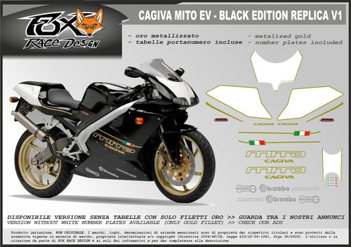 Adesivi stickers moto kit - adesivi, per