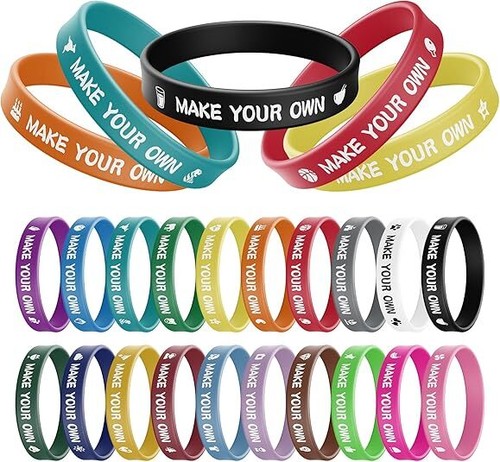 Bracciali gomma personalizzati - bracciali,