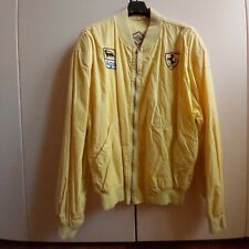 ? FERRARI F1 TEAM PIT CREW by HUGO BOSS YELLOW JACKET XXL  RARE VINTAGE 1990s