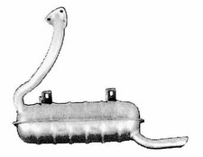 SILENZIATORE POSTERIORE PER