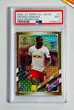 Topps Chrome PSA 9 Amadou Haidara Rookie rifrattore oro /50 giapponese #23
