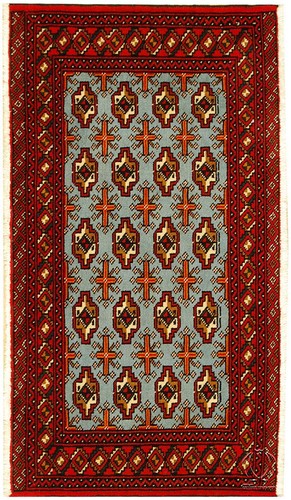 Old carpet bukara - old,