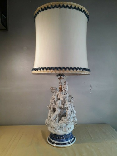 Lampada vintage porcellana - in,