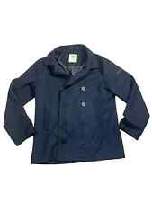 GIACCONE TRENCH DOPPIO PETTO LAMBRETTA "L" PEACOAT DOUBLE BREASTED BLUE NAVY JKT